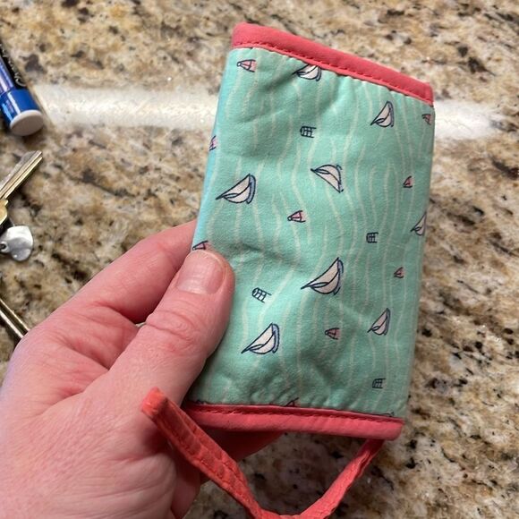 Vineyard Vines Fabric Nautical Wallet - Picture 7 of 9